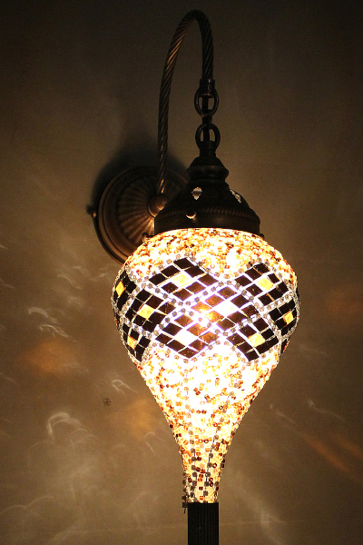 Bullet Glass Antique Mosaic Wall Lamp